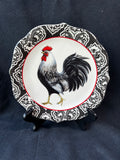 Set Of 5 Cracker Barrel Rooster Plates (2 Sets Available, Priced Individually)