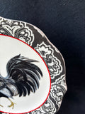 Set Of 5 Cracker Barrel Rooster Plates (2 Sets Available, Priced Individually)