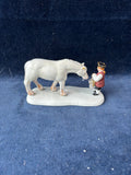 (CC)Dept.56 Village Grain For the Horse Figurine