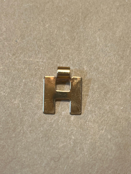 14K Gold Filled “H” Pendant