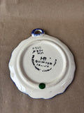 Henriot Quimper France F335 D201 Hand Painted Breton Woman Wall Plaque SpoonRest