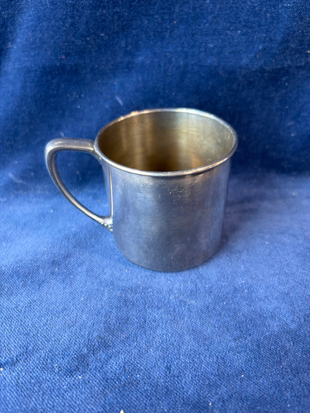 Silver Plate Oneida Community Baby Child's Christening Cup