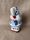 Polish Pottery Santa Claus Figurine Handmade Boleslawiec Poland