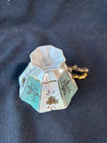 Royal Sealy Japan Footed Teacup & Saucer Set *Read Description*