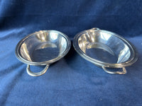 Pair Of Silver Plated Two Handled Trays
