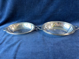 Pair Of Silver Plated Two Handled Trays