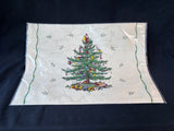 Pair Of Spode Christmas Tree Fabric Placemats, Unopened