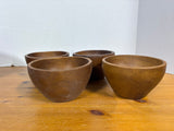 9-Piece Wood Salad Bowls With Wooden Bowls And Serve Ware