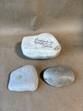 3-Piece Inspirational Stone Decor