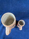 Pair Of Ceramic Beer Steins (2)