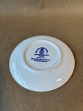Old English Staffordshire Ware Monticello Home Of Thomas Jefferson Trinket Dish