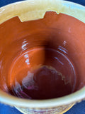 Colonial Williamsburg Restoration Red Clay Slipware Posset Pot