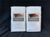 Pair Of Charter Club European Sham 500 Thread Count White, Appears Unopened *Read Description*