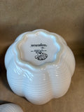 Temptations By Tara Woodland Collections 3 Peice Nesting Bowl Set