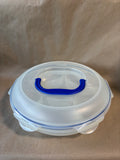 Lock-N-Lock Chip & Dip Party Container w/Handle 6 Sections