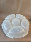 Lock-N-Lock Chip & Dip Party Container w/Handle 6 Sections