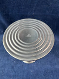Pair Of Web Pewter Weighted Candle Holders