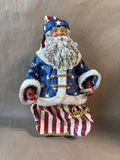 Americana Santa Figurine *Read Description*