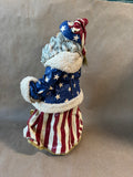 Americana Santa Figurine *Read Description*