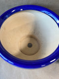 Pair of Blue & White Chinese-Style Porcelain Planters