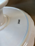 Ceriart S.A. White Ceramic Pedestal Cake Stand