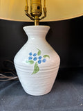 Signed Pottery Lamp (Works)