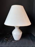 Signed Pottery Lamp (Works)