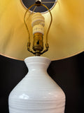 Signed Pottery Lamp (Works)