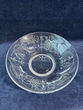Pair Of Indiana Clear Glass Orchard Fruit Bowls