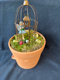 Dept 56 Pot W/ Fair Decor