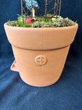 Dept 56 Pot W/ Fair Decor