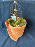 Dept 56 Pot W/ Fair Decor
