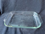 Lot Of 2 Pyrex Glass Baking Dishes