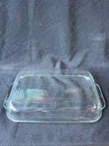 Lot Of 2 Pyrex Glass Baking Dishes