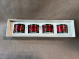 Set Of 4 Pier 1 One Imports Holiday Christmas Napkin Rings Brass