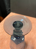 (A) Set Of 4 Lenox Dark Blue Wine Glasses