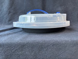 Round Pie Dish W/ Plastic Lid (B)