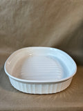 Corning Ware French White F-4-B Open Roaster