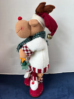 Plush Rudolph Reindeer Christmas Toy