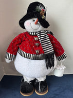 Tall Snowman TableTop Decor