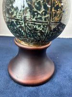 Kirklands Wooden Orb Vase *Read Description*