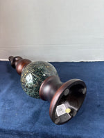 Kirklands Wooden Orb Vase *Read Description*