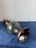 Kirklands Wooden Orb Vase *Read Description*