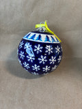 Boleslawiec Polish Pottery Ornament Ball (B)