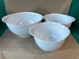 Rosti Mepal White Melamine Nesting Mixing Bowl 3-Piece Set *Read Description*