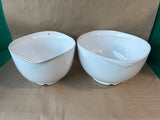 Rosti Mepal White Melamine Nesting Mixing Bowl 3-Piece Set *Read Description*