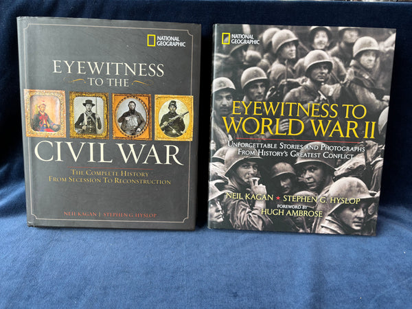 Pair Of National Geographic War Books