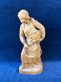 Hand Carved Wooden Woman-Made In Germany