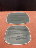 Pfaltzgraff “Yorktowne” Set of 2 Metal Trivets Hot Pads