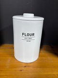 West Elm Flour Kitchen Canister Storage Jar (A)